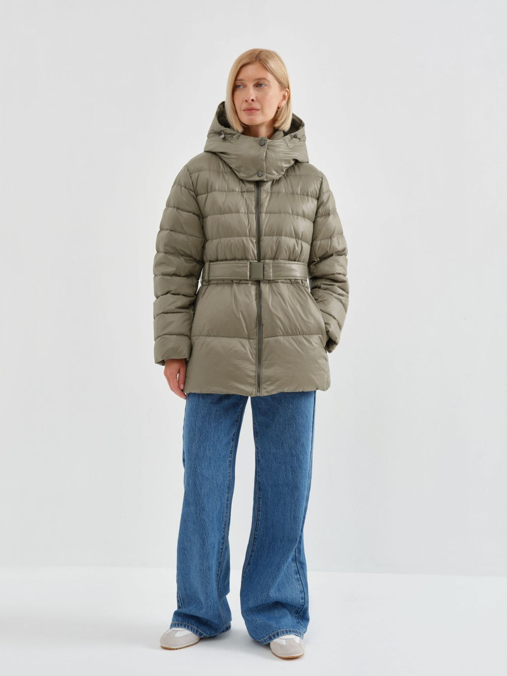 Conso/WDS 230557 - dusty olive Пуховая куртка