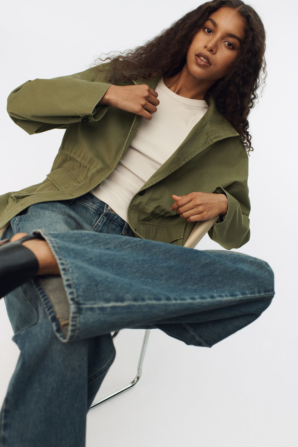 Chaqueta de sarga - H&m фото 4