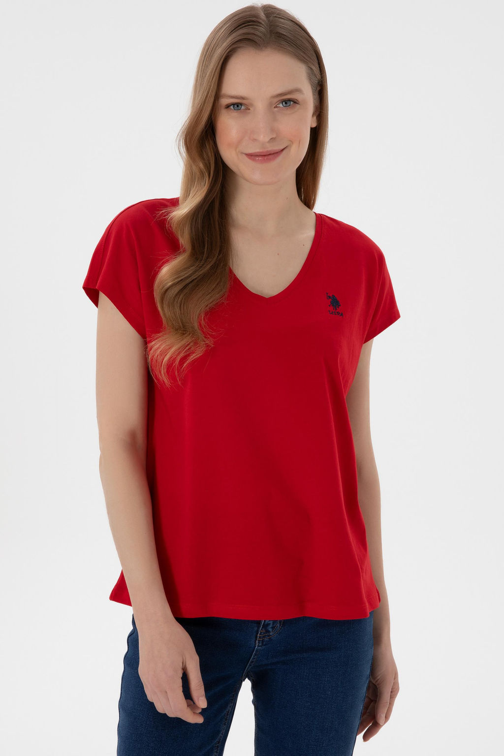 Kad_n K_rm_z_ Basic Ti__rt Sepette S_rpriz _ndirim - U.s. polo assn фото 2