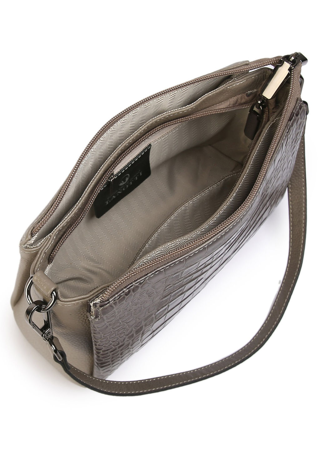 Cумка Lanotti LINNET CROCO 7001/Черный