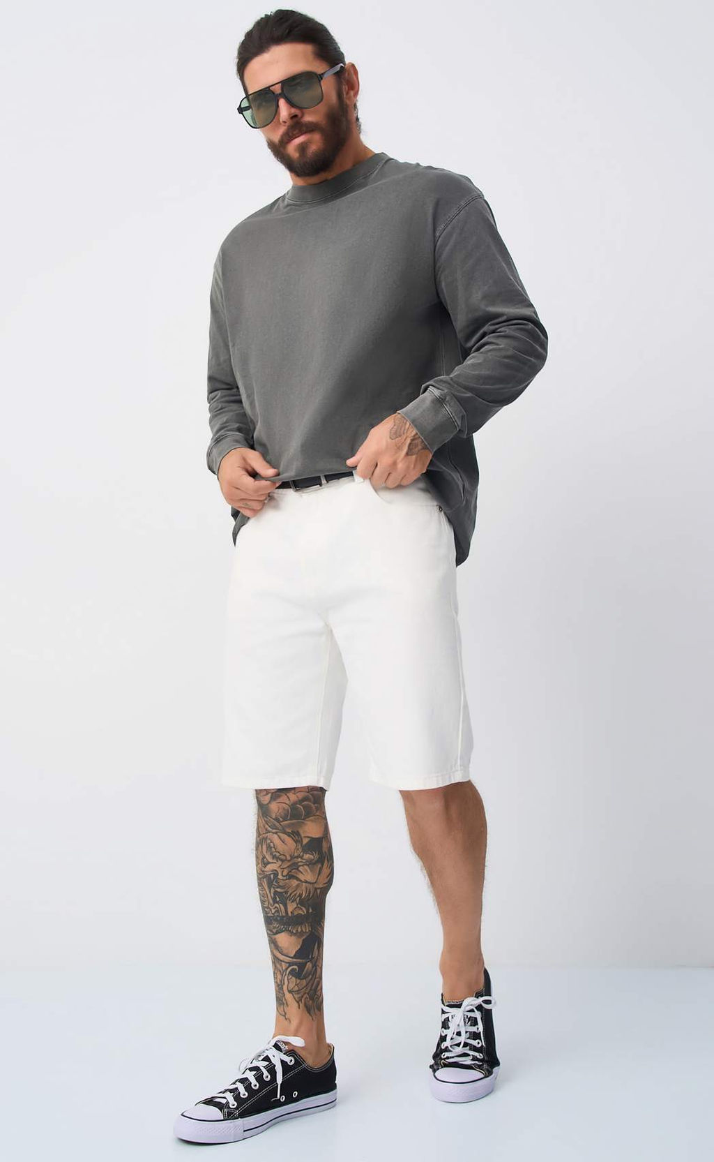 Лонгслив P511-01002 d.grey