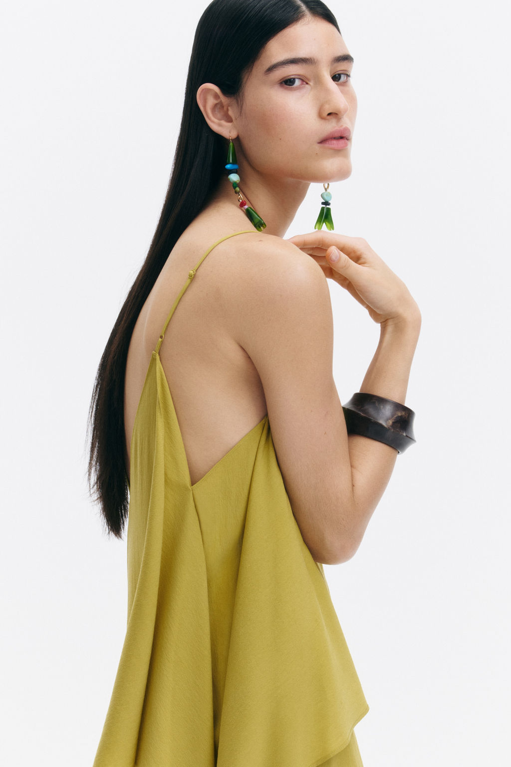 Vestido crep? drapeado - H&m фото 4