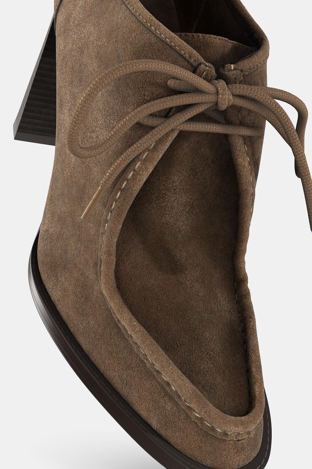 LACE-UP HIGH-HEEL SHOES - Zara фото 5