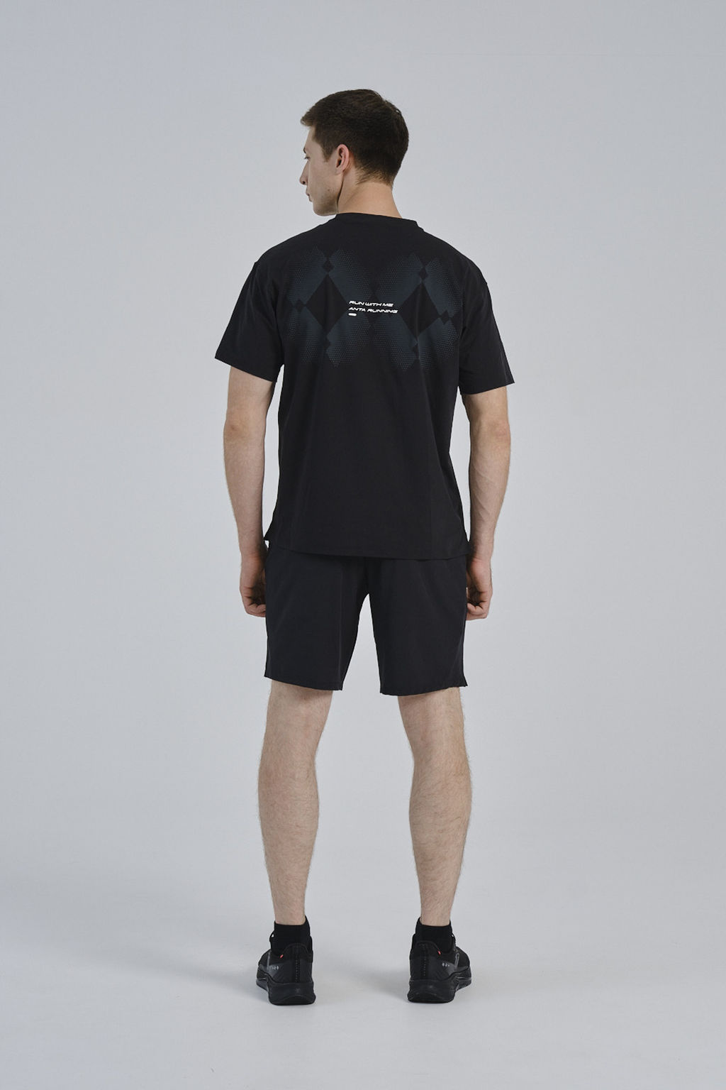 Шорты текстильные Черный - Anta фото 4