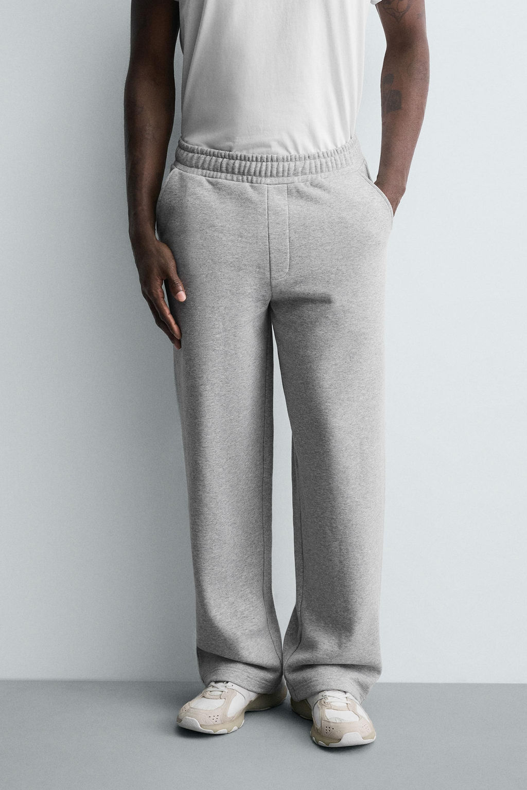 PANTAL?N JOGGER RELAXED FIT B?SICO / Gris vigor? - Zara фото 10
