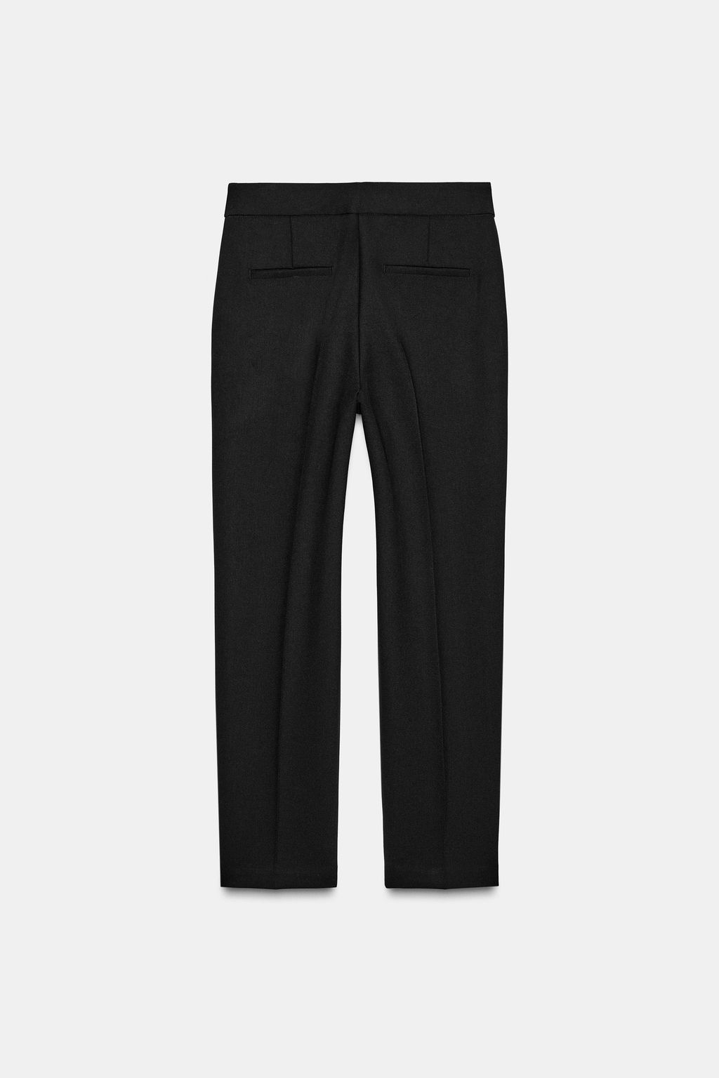 STRAIGHT-LEG TROUSERS WITH PRESSED CREASE - Zara фото 4