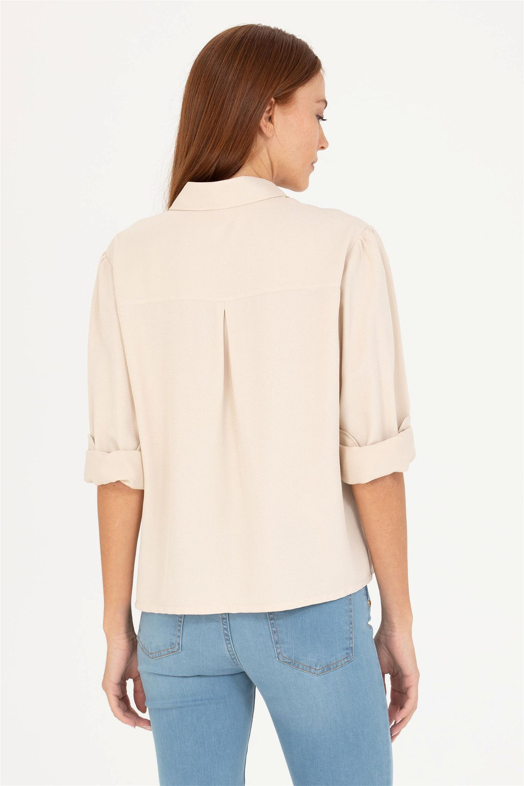 U. S. Polo Assn Женская рубашка с длинным рукавом Stone - U.s. polo assn фото 12