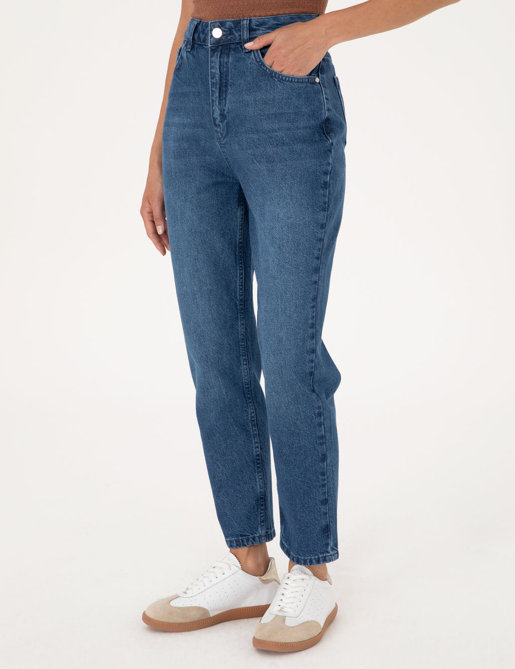 A__k Mavi Mom High Waist Fit Jean Pantolon