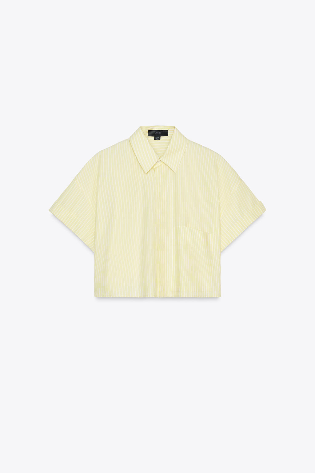 POPLIN CROP SHIRT - Zara фото 5