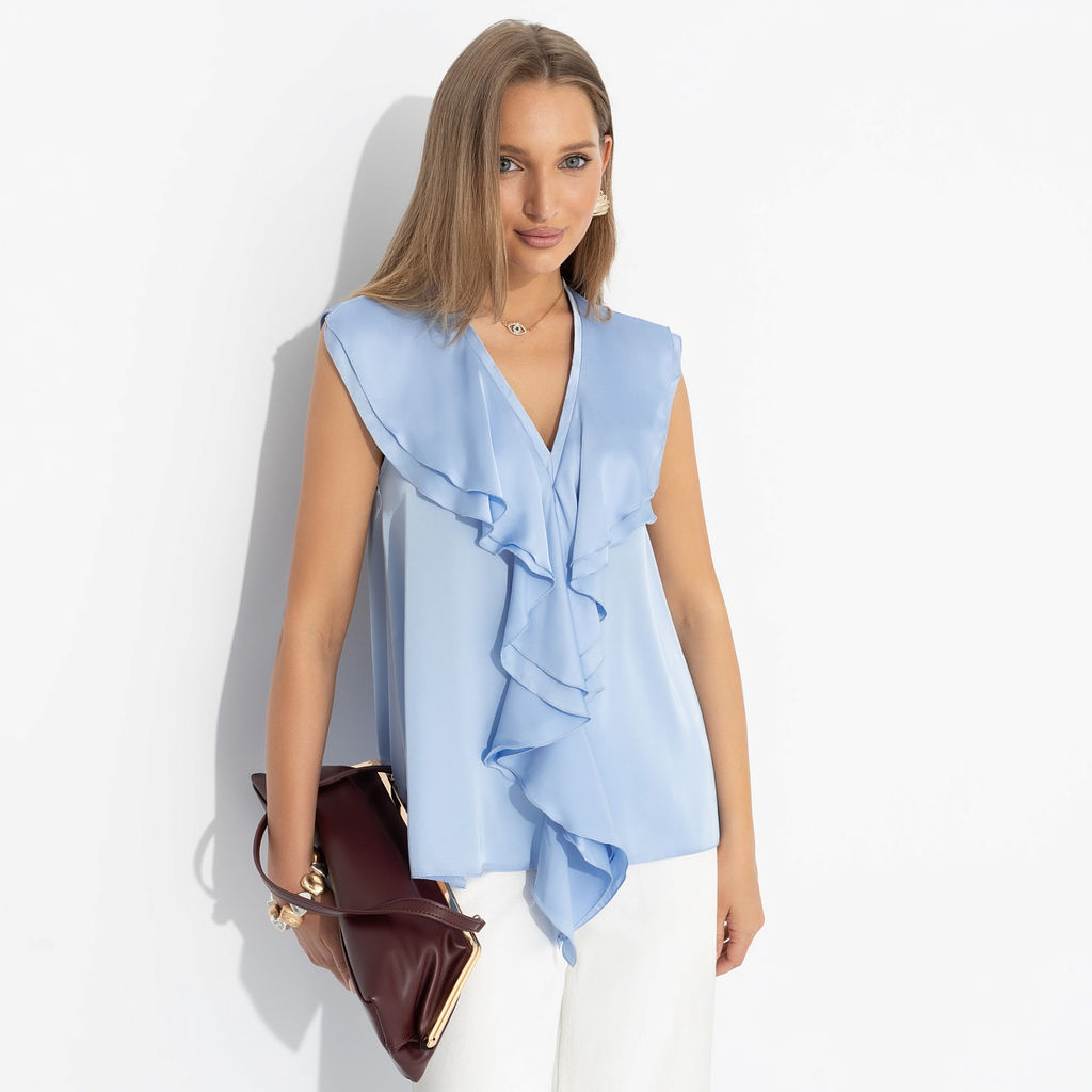 Блуза с легким блеском, Мелодия стиля - Charutti фото 10