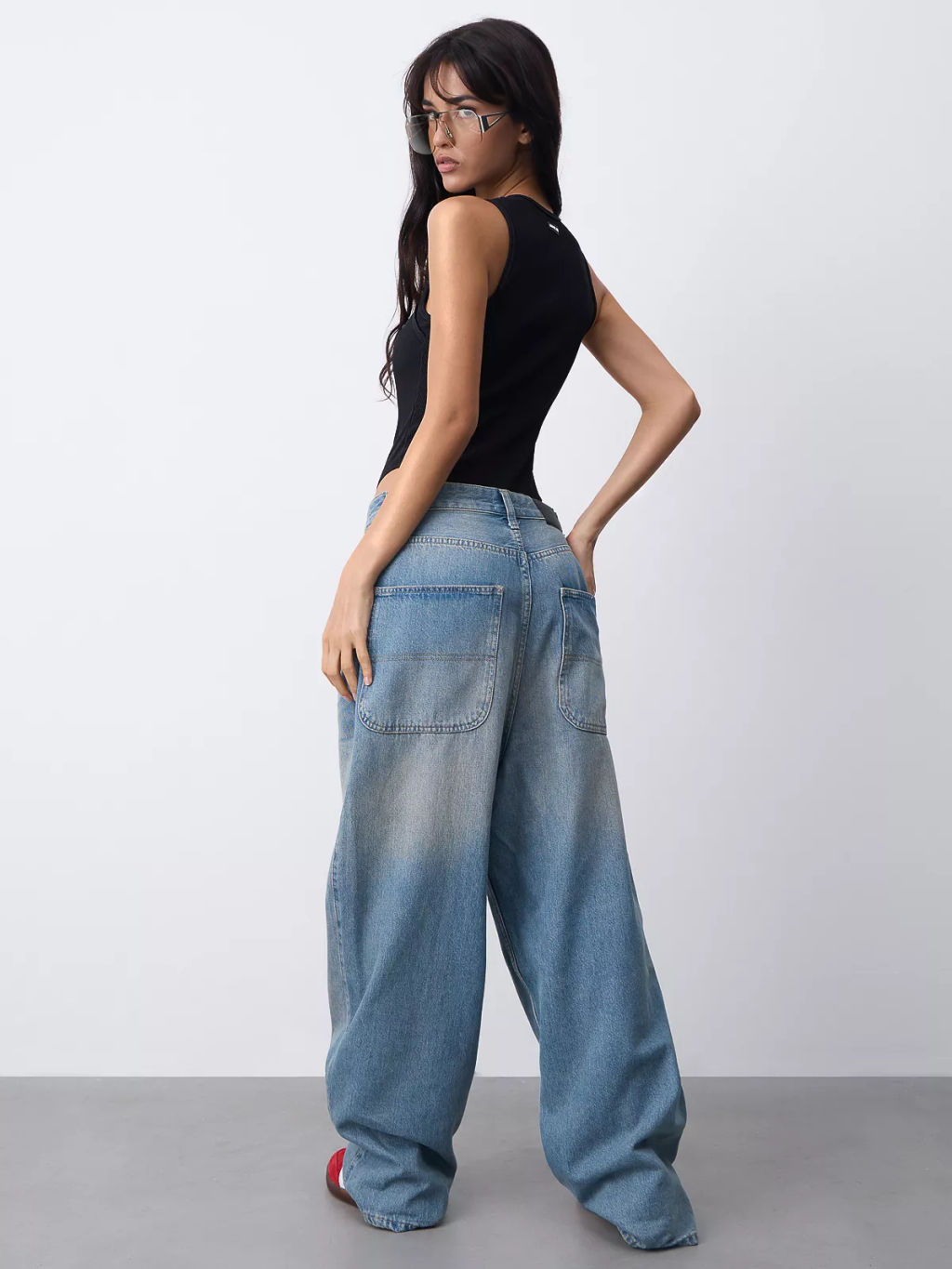 Боди в рубчик