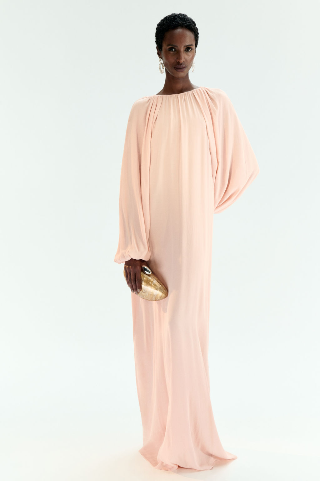 Maxivestido drapeado - H&m фото 2