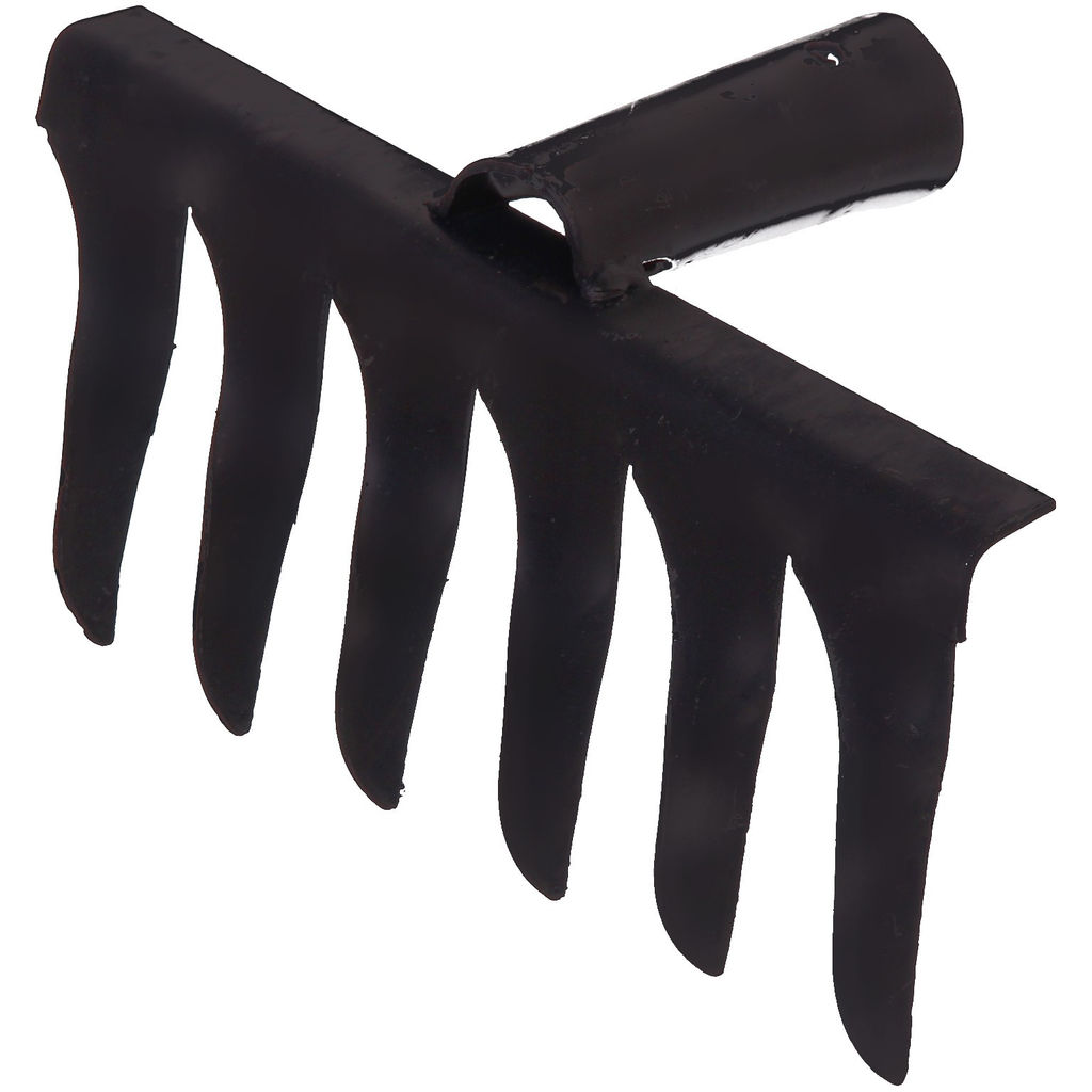 Цена за 4 шт. Грабли витые 6 зубьев металлические d30мм