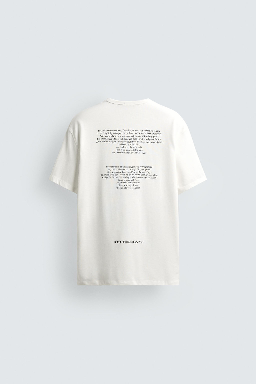 BRUCE SPRINGSTEEN NEW YORK CITY SERENADE T-SHIRT - Zara фото 8