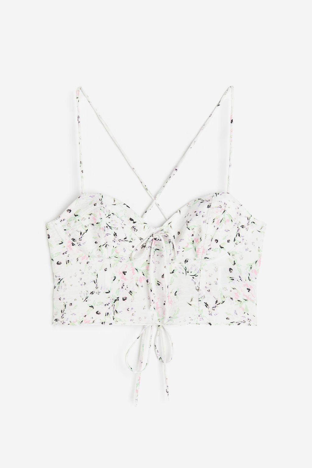 Top bustier cropped