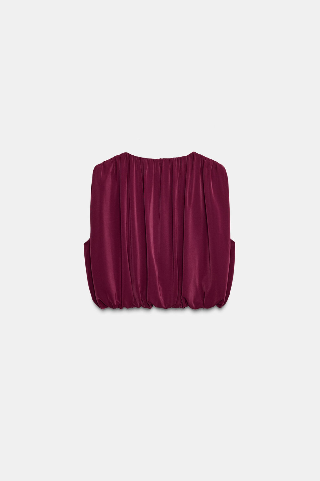 DRAPED BALLOON TOP - Zara фото 6