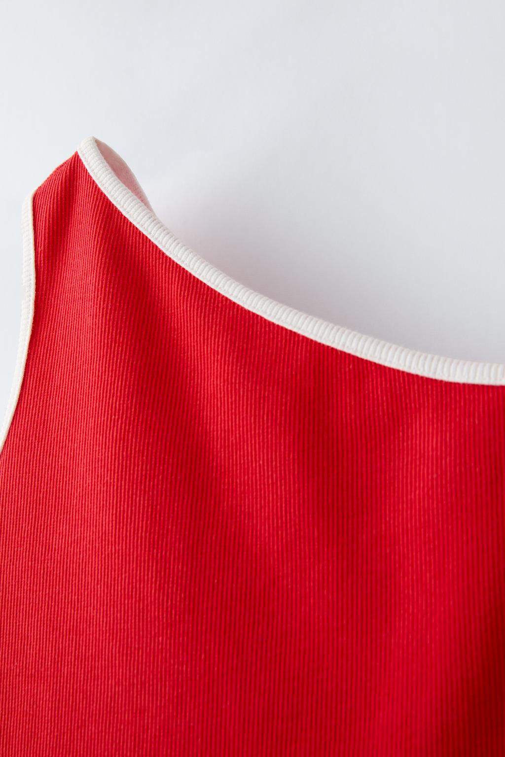 ASYMMETRIC HEART TOP - Zara фото 8