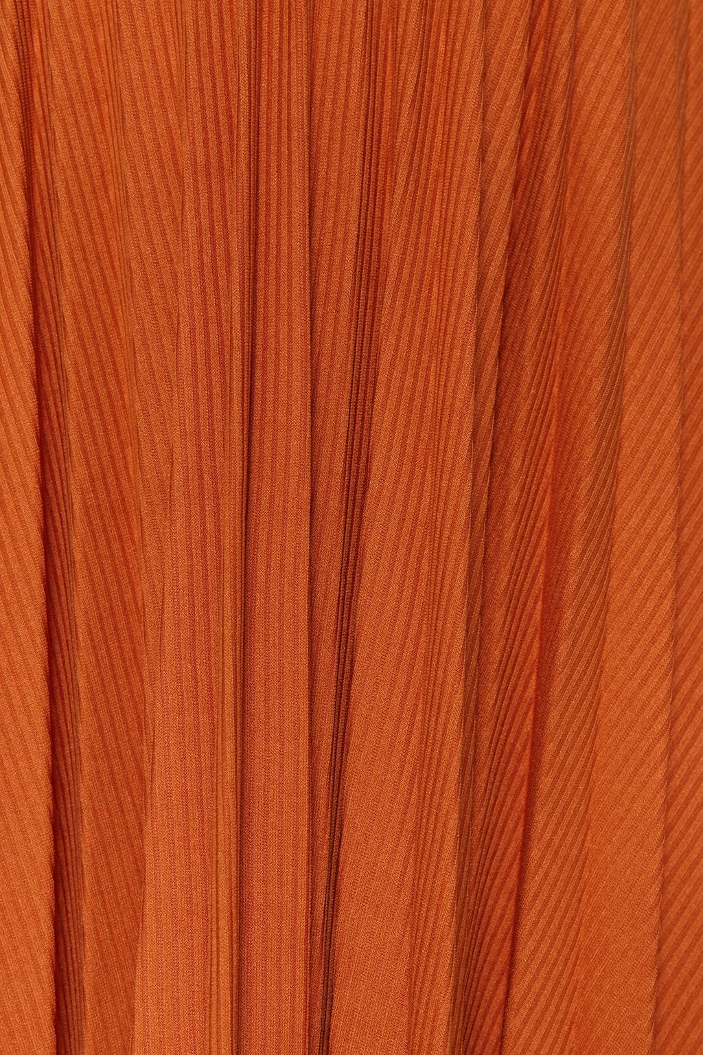 TRENDYOLMILLA Siyah Belden Ac?lanMidi Kruvaze Piliseli Ayarlanabilir Ask?l? Esnek Orme Elbise TWOSS20EL2729  фото 30