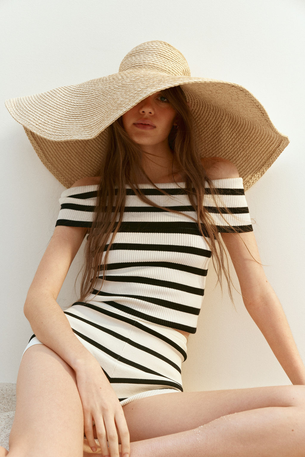 Top off-the-shoulder en punto de canal? - H&m фото 4