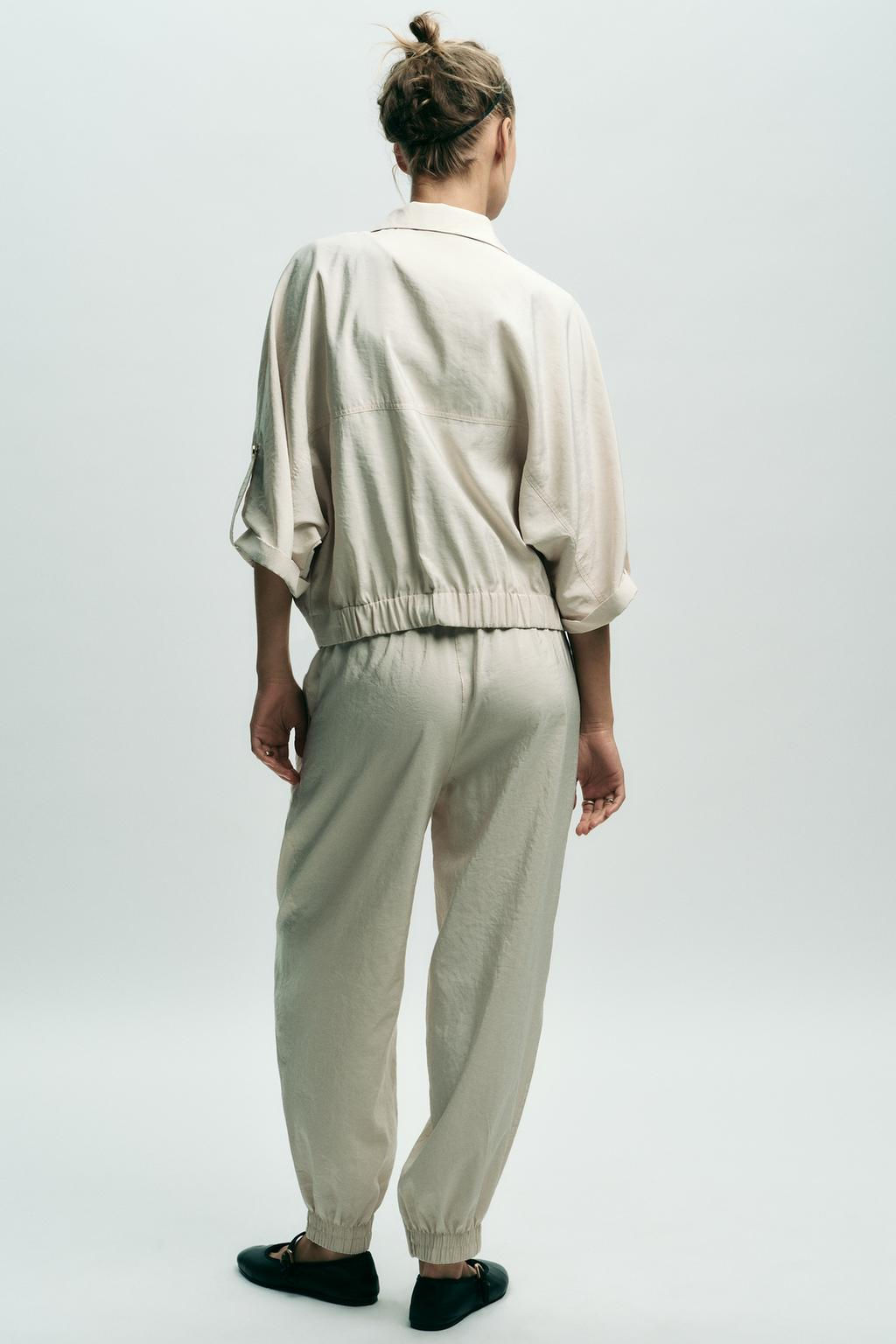SHORT SLEEVE SAFARI SHIRT - Zara фото 6