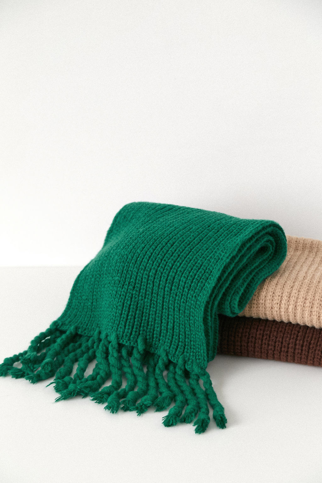 Шарф с бахромой - Mollis фото 4