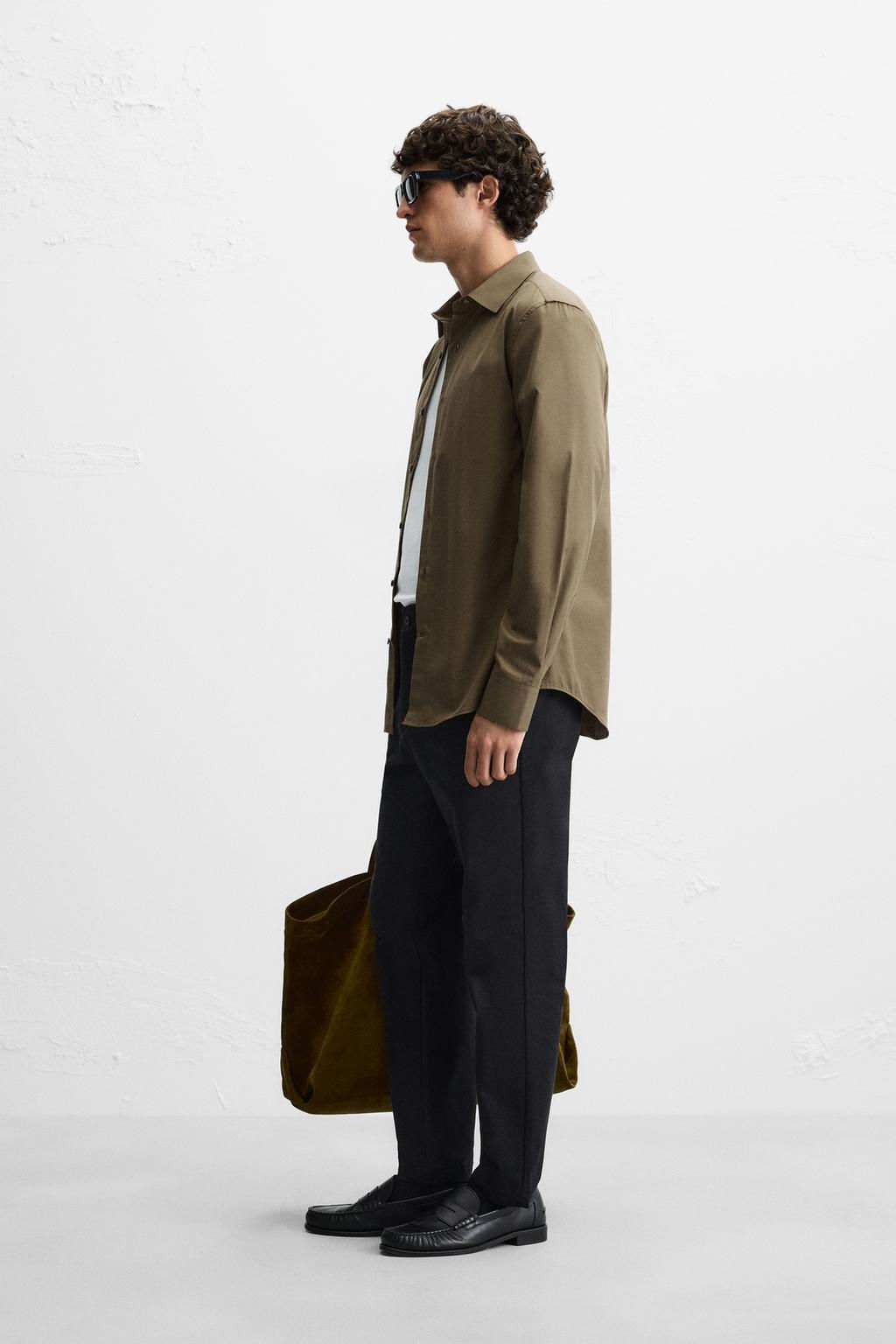 SLIM FIT SHIRT - Zara фото 3