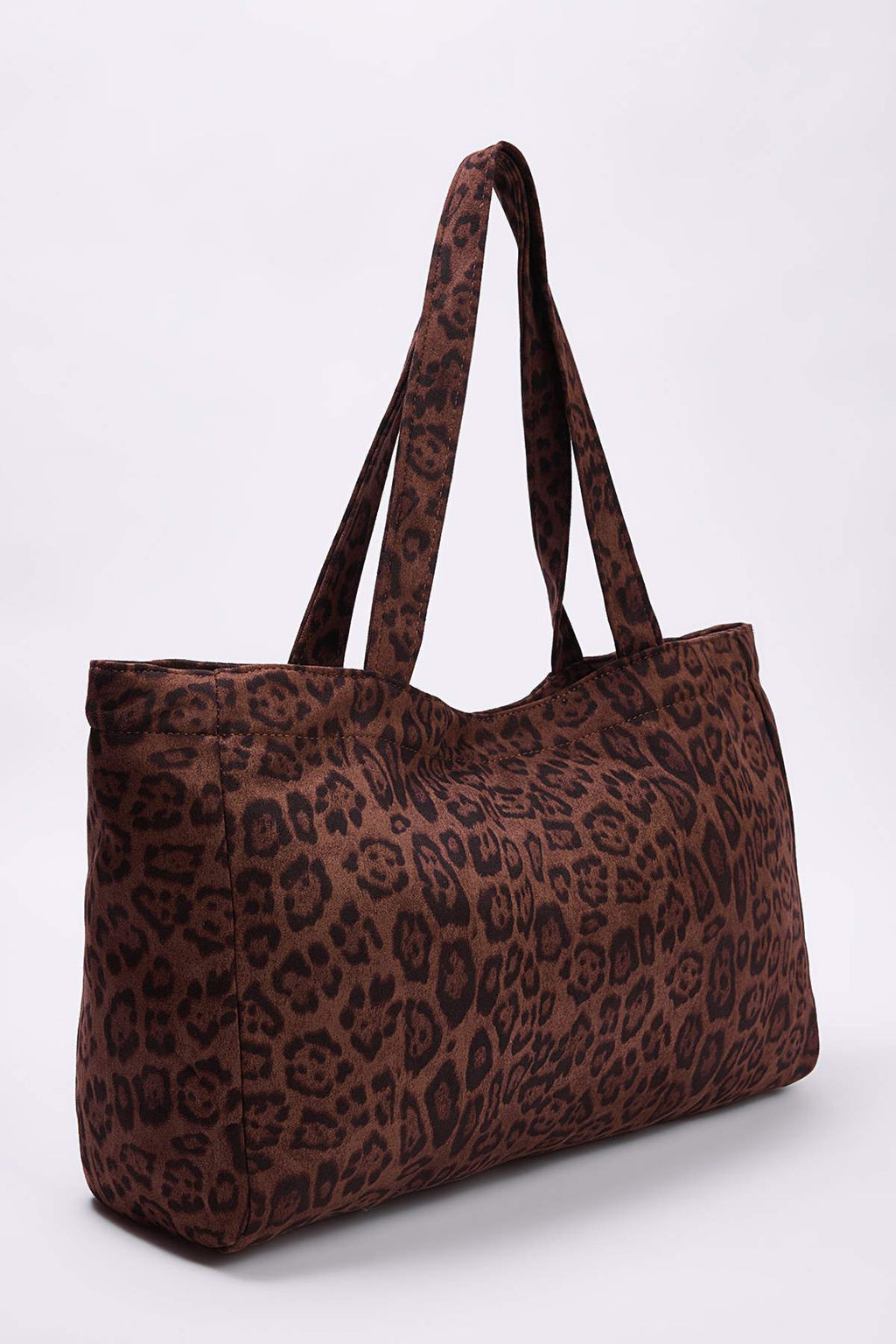 Kahverengi Leopar Desenli Maksi Tote Kad?n Maksi Boy Omuz Cantas? TAKAW26OC00093 - Trendyolmilla фото 4