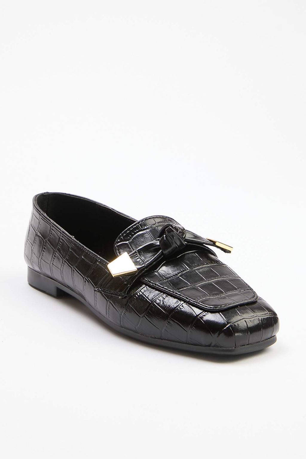 Siyah Kad?n Loafer Ayakkab? TAKAW26LA00012