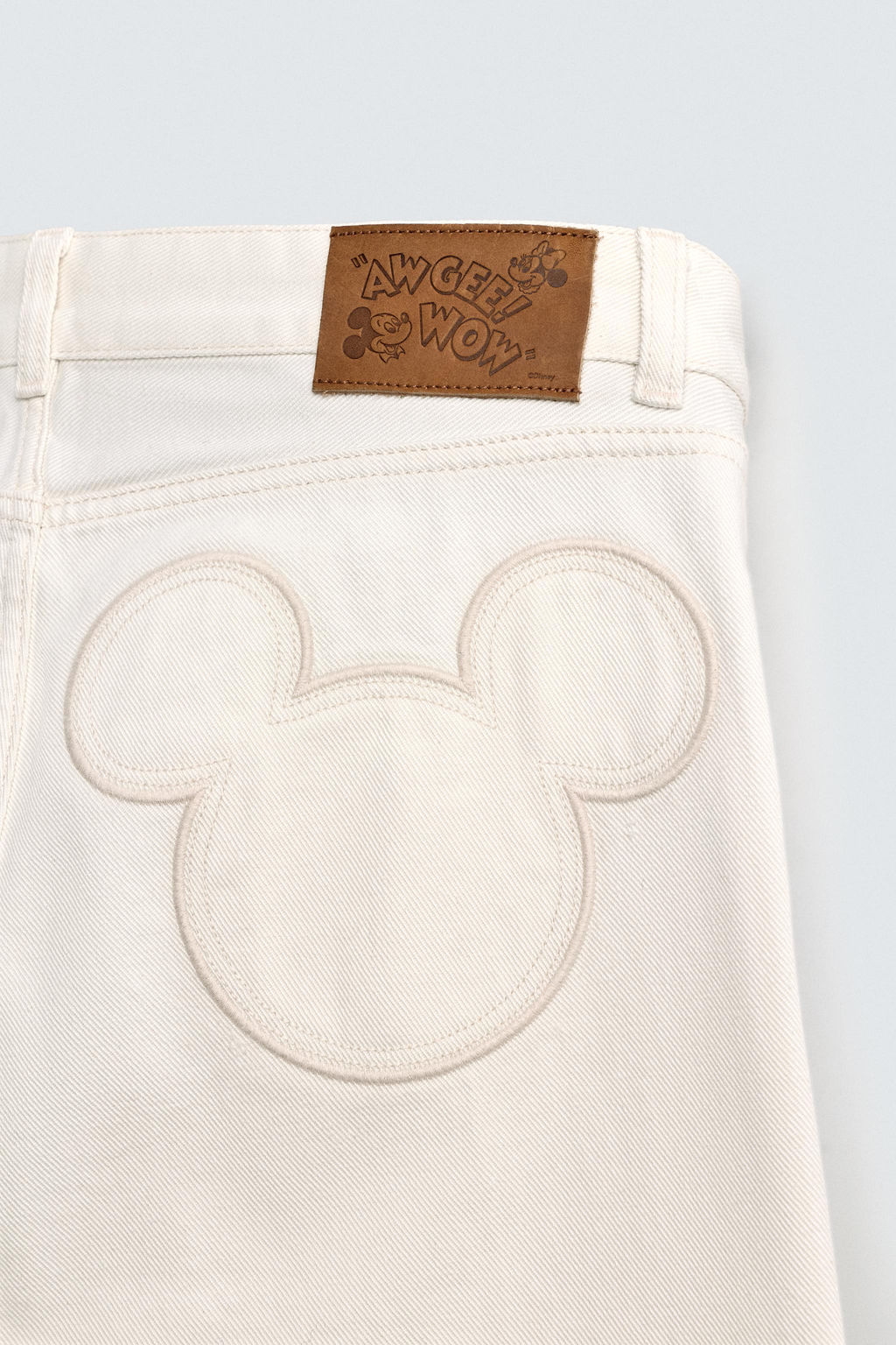 FLARE FIT JEANS HARRY LAMBERT FOR ZARA X DISNEY  фото 10