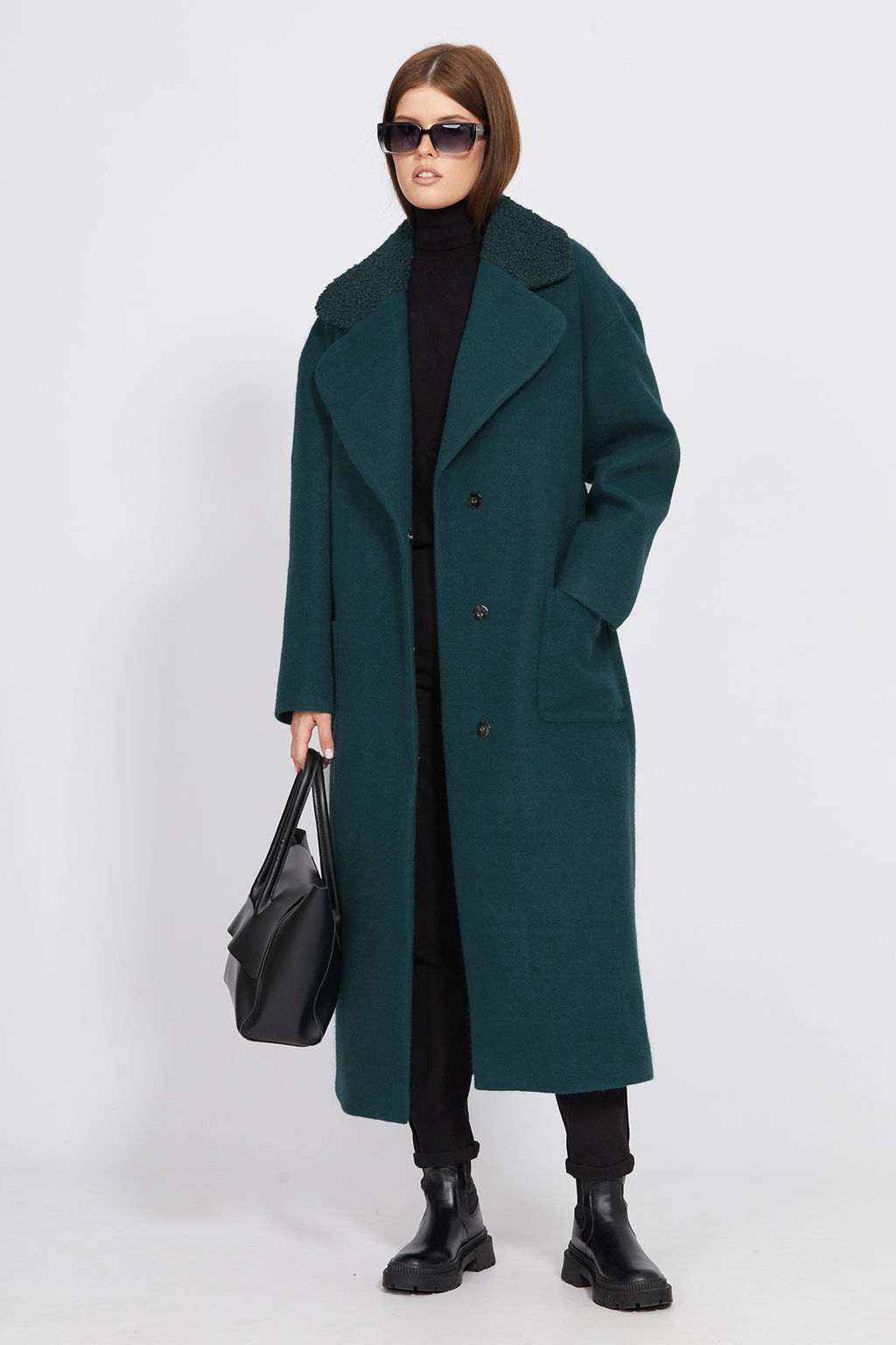 Пальто изумруд - Eola фото 6