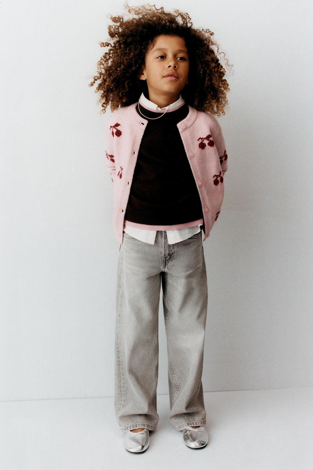 CHERRY KNIT CARDIGAN - Zara фото 5