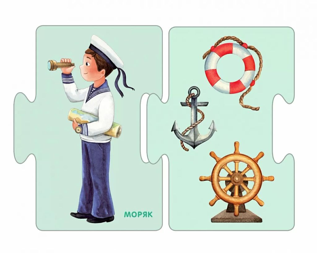 Пазлы. Профессии NEW - Робинс фото 4