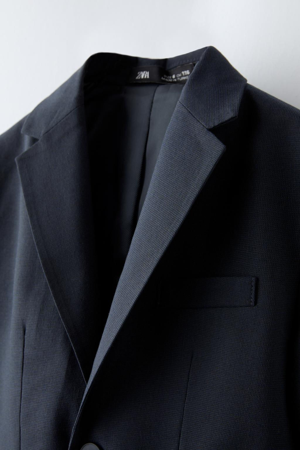 TEXTURED BLAZER - Zara фото 3