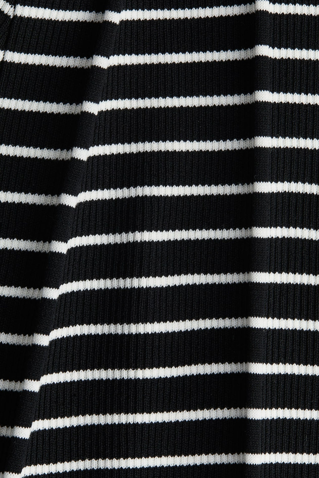 Vestido en punto de canale con falda acampanada - H&m фото 6