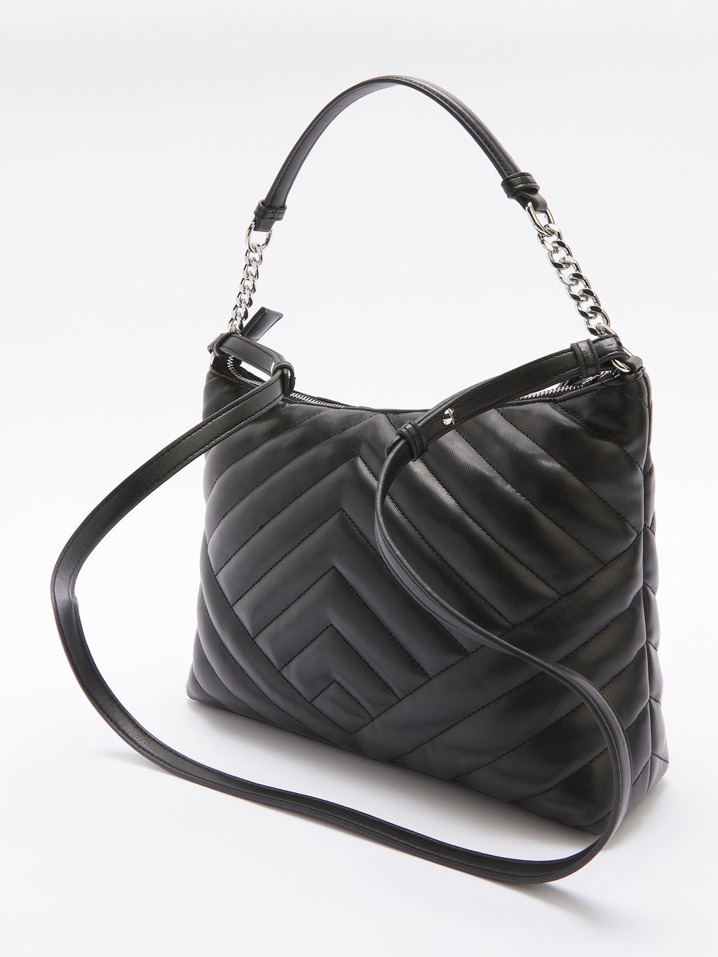 Женская сумка на плечо ARMANI EXCHANGE VICTORIA Артикул 4212366, черный фото 4