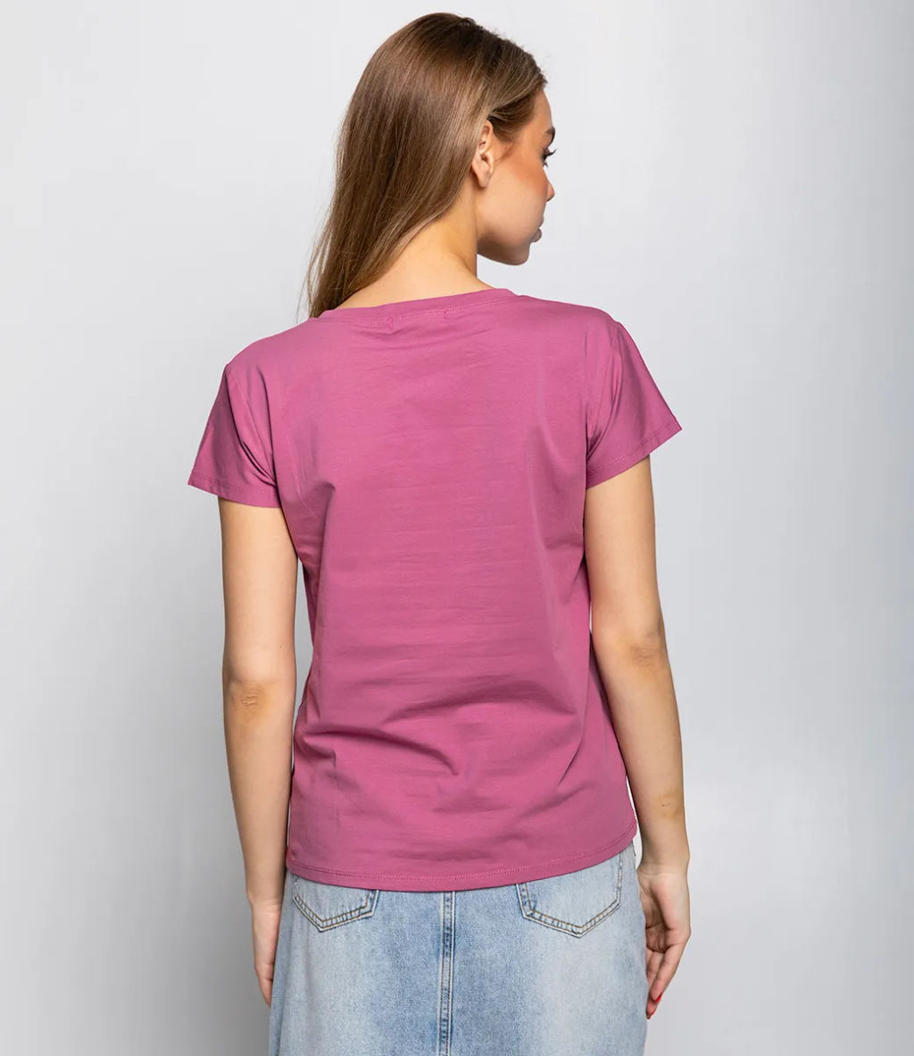 Футболка #КТ904 (1), пыльная роза