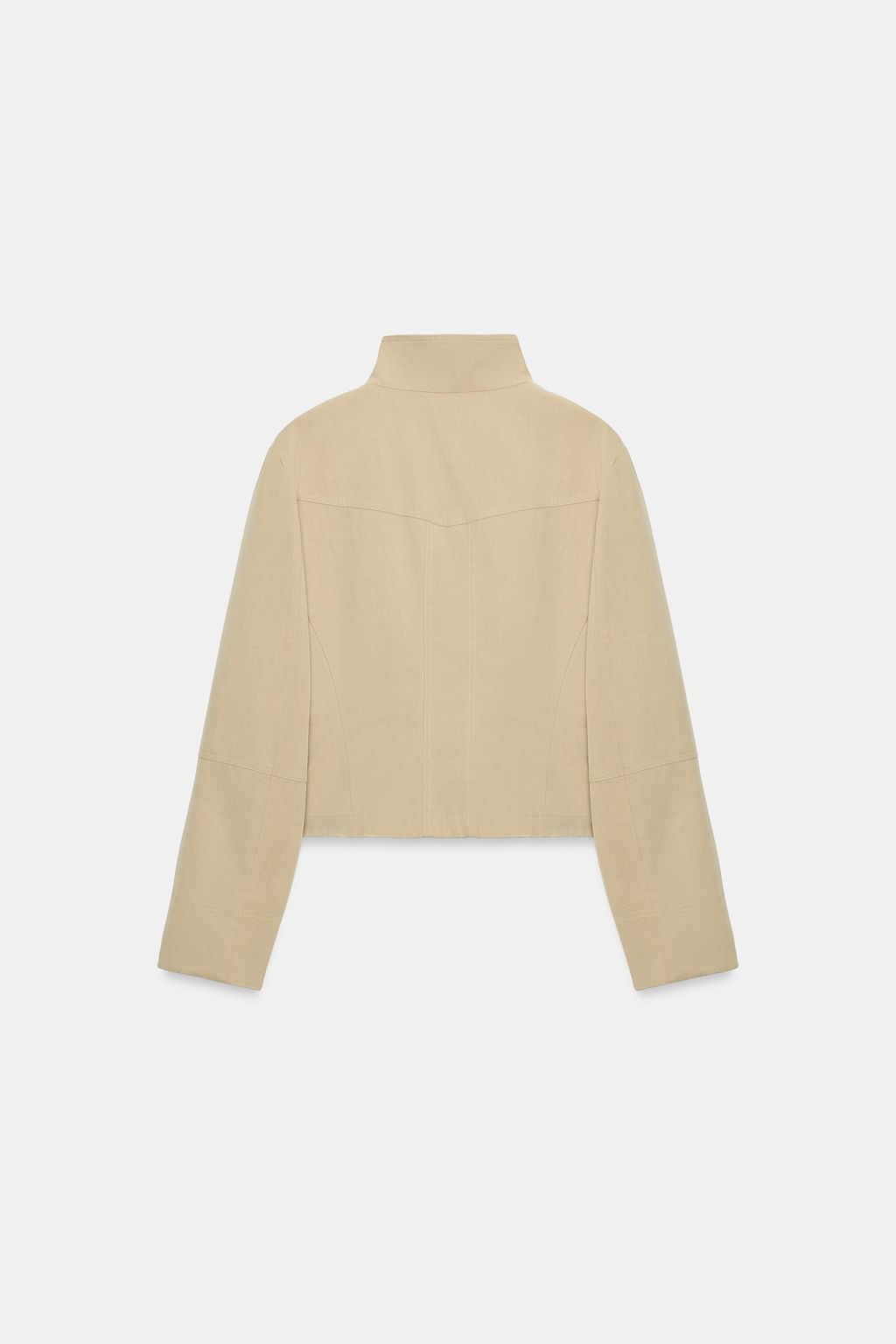 CHAQUETA CUELLO SUBIDO BOLSILLOS / Arena - Zara фото 4