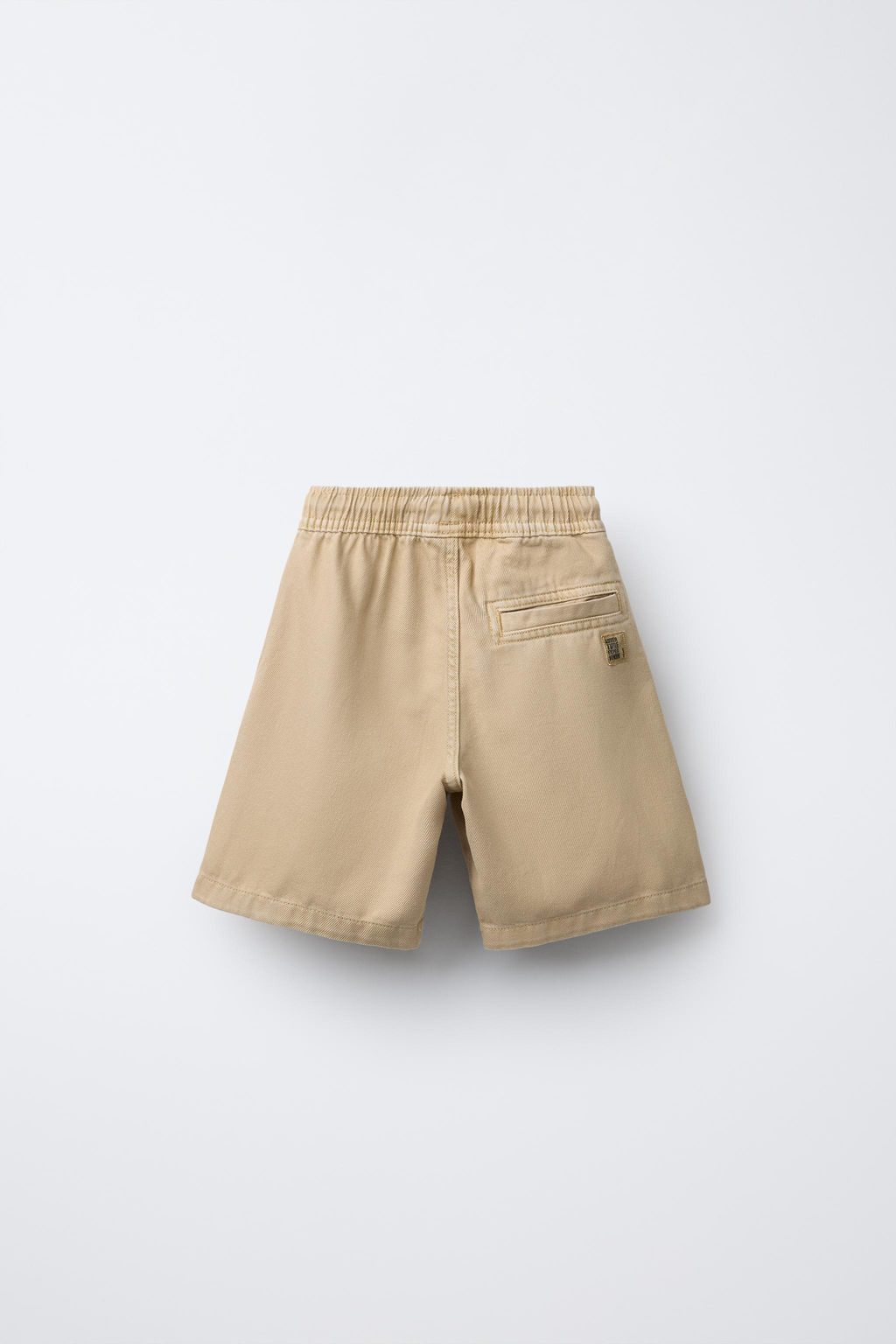 LOOSE-FITTING BERMUDA SHORTS WITH ELASTIC WAIST - Zara фото 2