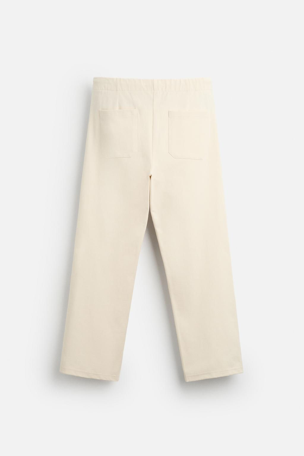 RELAXED FIT JOGGER TROUSERS - Zara фото 14