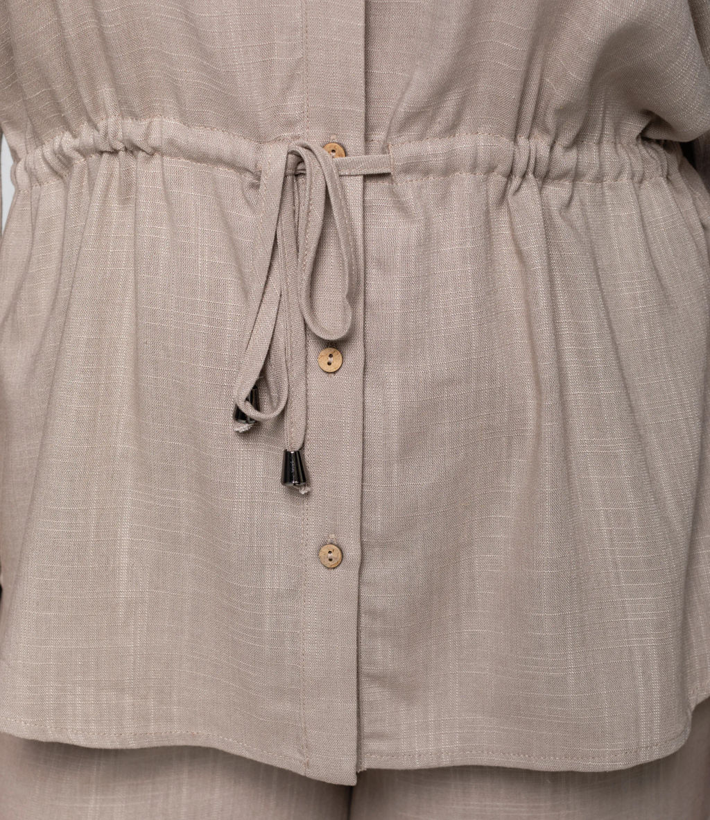 Костюм #ОКТ215002, бежевый - Dommod фото 5