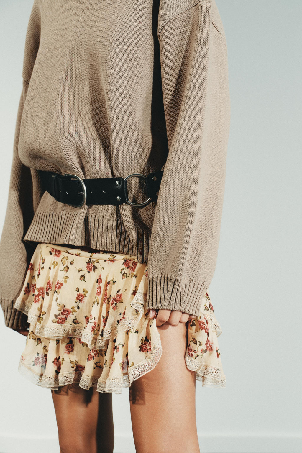 LEATHER RING BELT - Zara фото 3