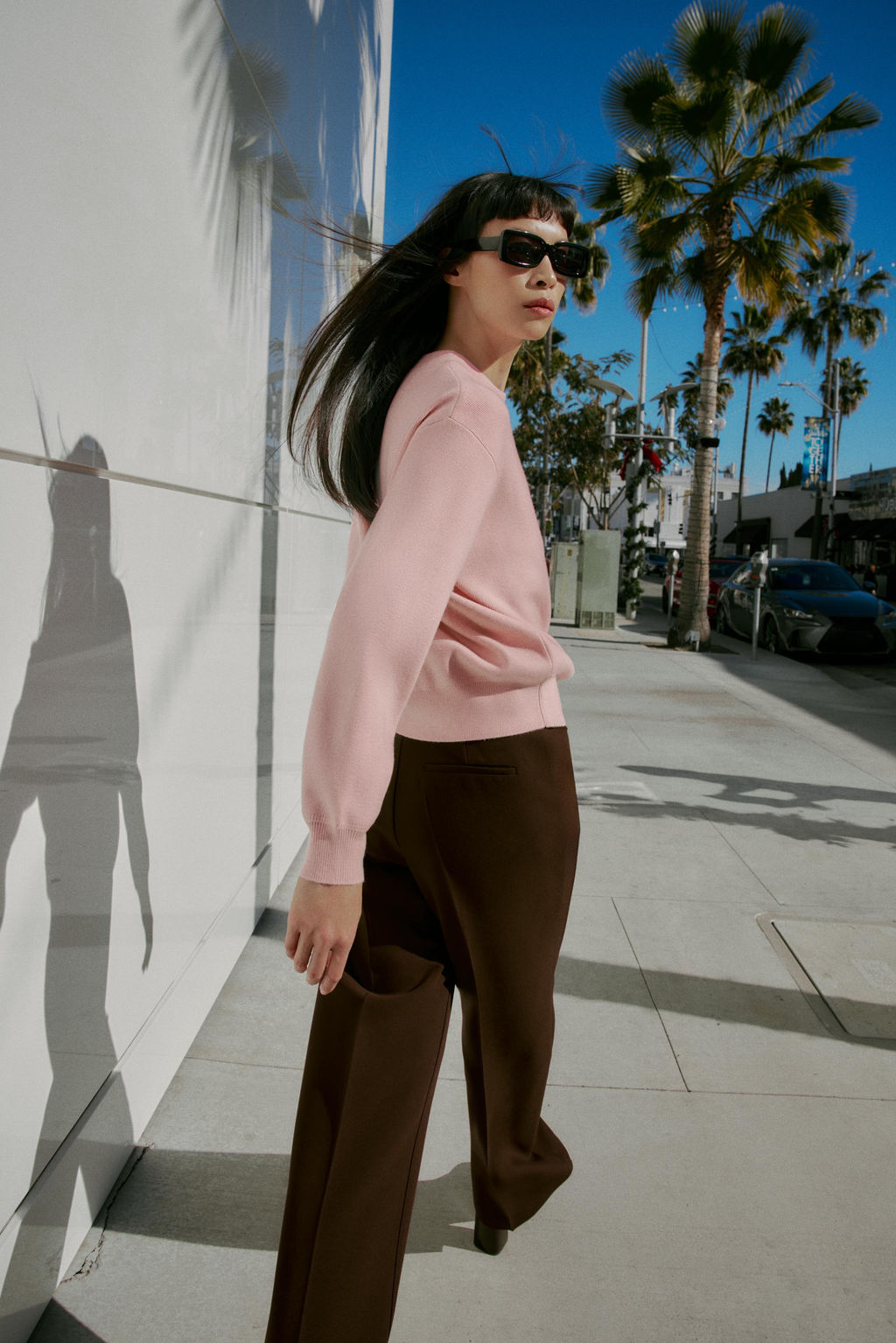 JERSEY PUNTO LISO / Rosa claro - Zara фото 4