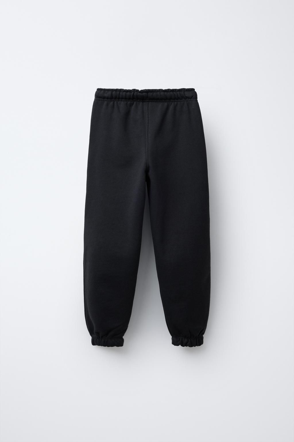 EMBROIDERED TEXT JOGGERS - Zara фото 18
