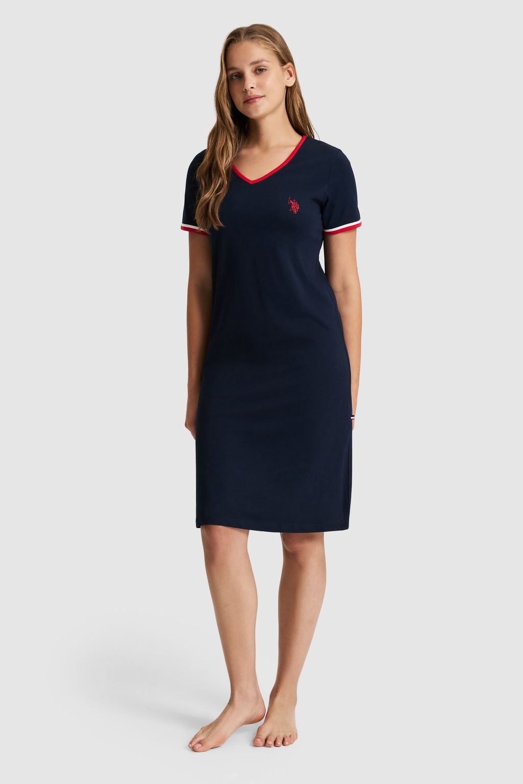 Kad_n Lacivert Pijama Tak_m_ - U.s. polo assn фото 3