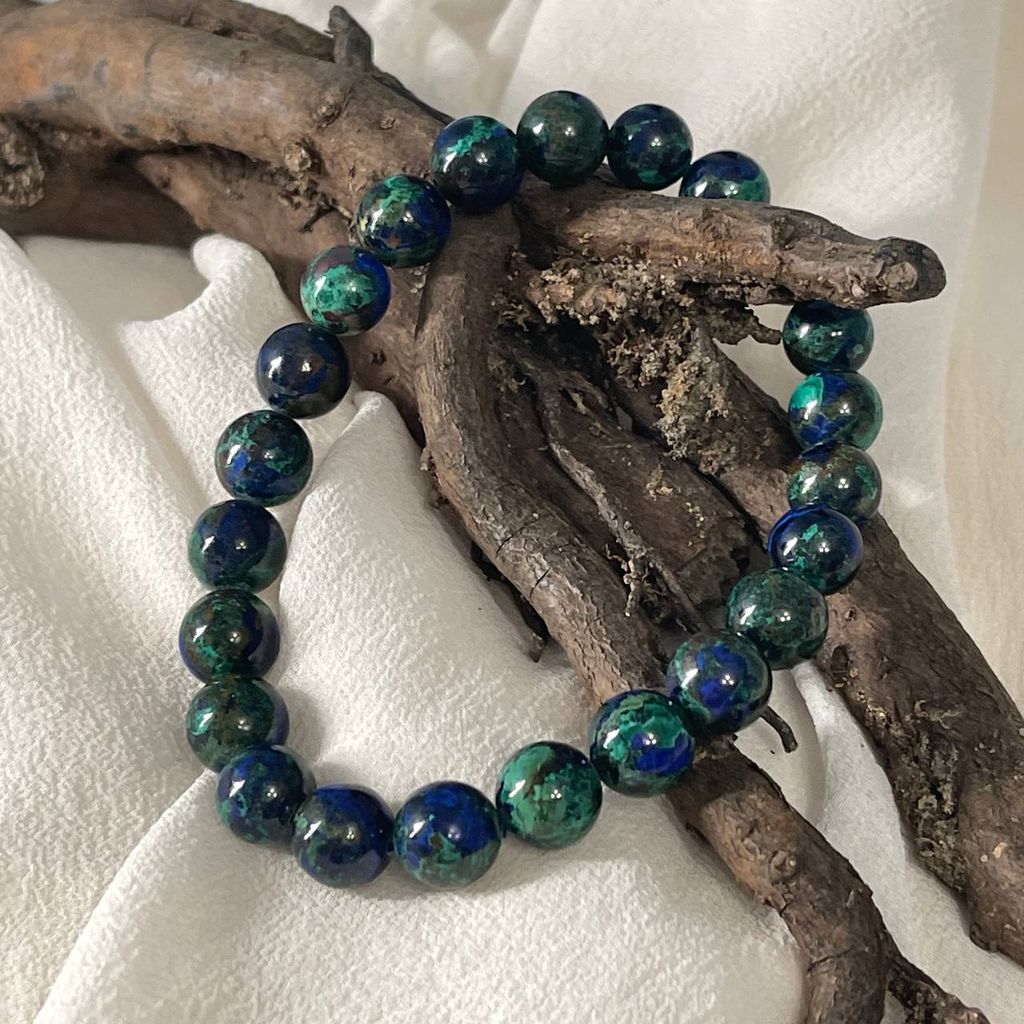 Браслет из Азурмалахита 18,5 см