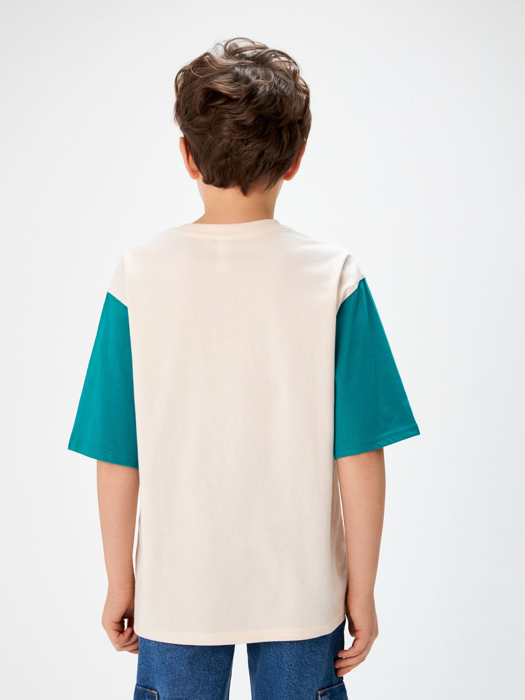 ACOOLA / Футболка детская для мальчиков Bullhead бежевый  фото 2