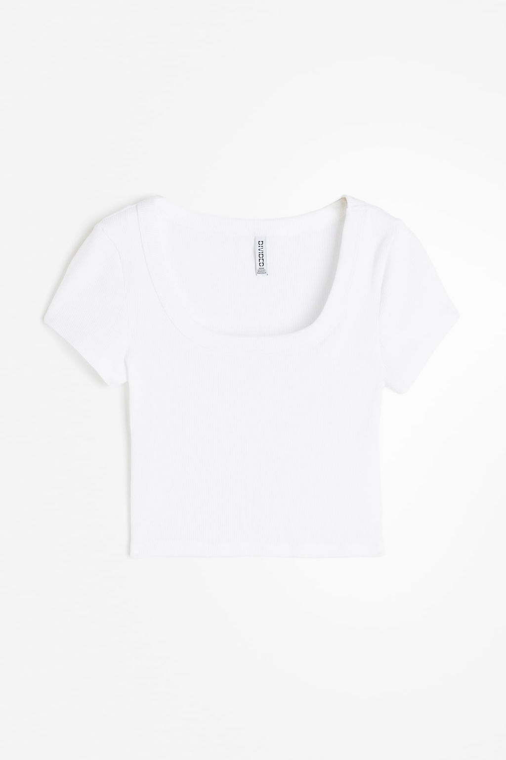 Camiseta cropped de canale - H&m фото 4