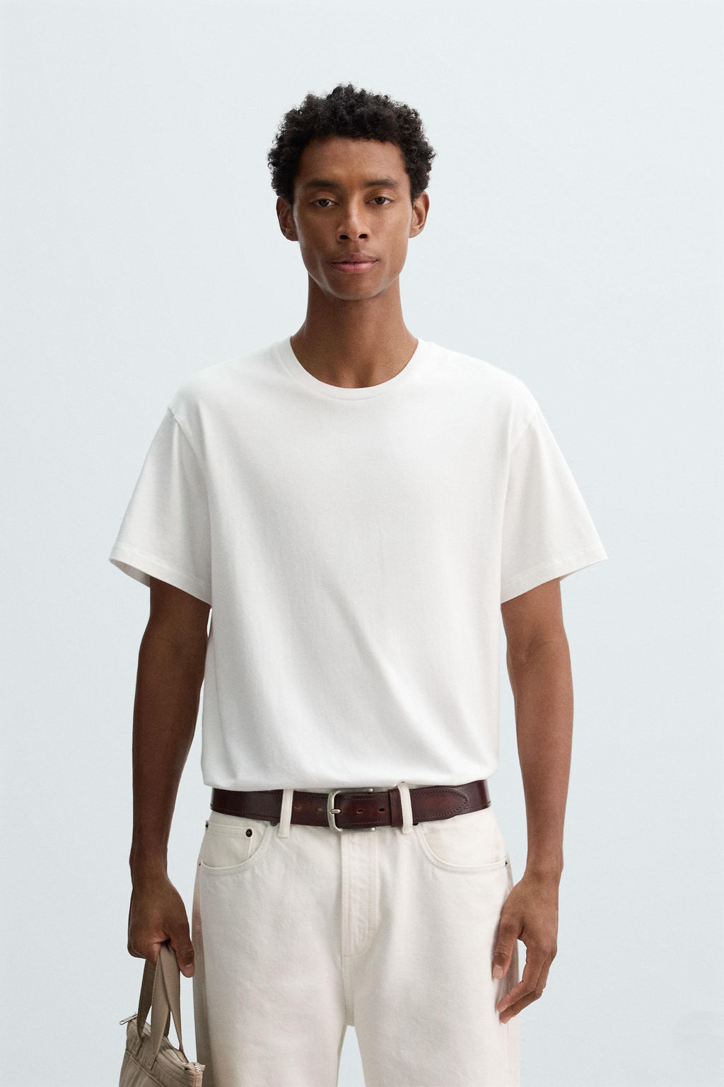 WASHED SLIM FIT T-SHIRT - Zara фото 2