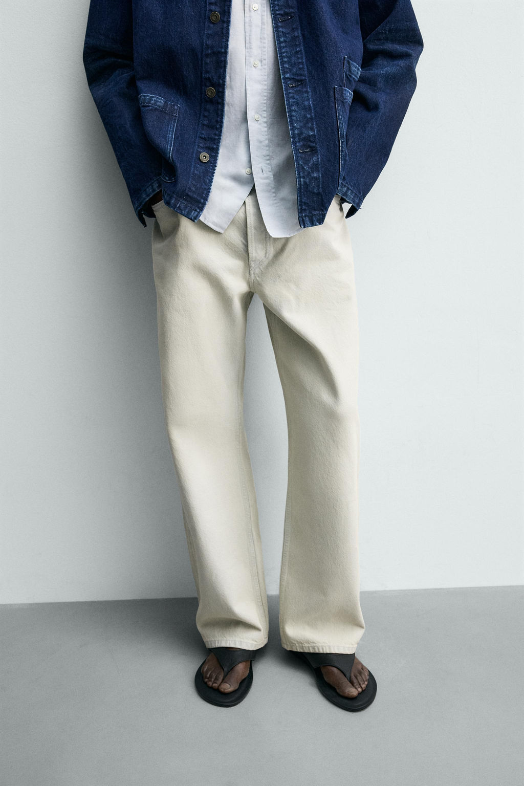JEANS BAGGY FIT / Azul cielo - Zara фото 5