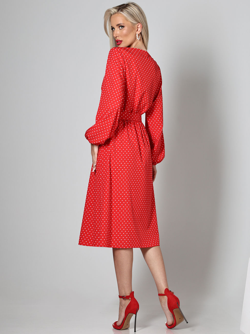 Платье Ставка на женственность, рэд - Dstrend фото 5